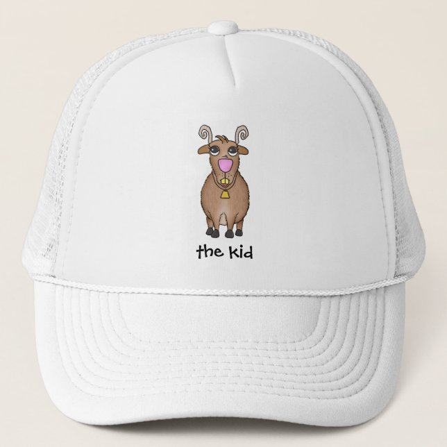 Gorra De Camionero Personalizado Goat (Anverso)