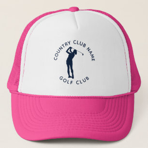 Gorra De Camionero Personalizado Golf Country Club Jugadores de equip