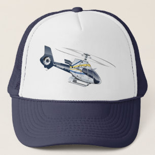 Gorra De Camionero Personalizado Helicopter