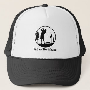 Gorra De Camionero Personalizado I Love Golf