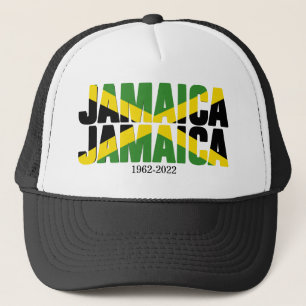 Gorra De Camionero Personalizado JAMAICA JAMAICA 60º Aniversario