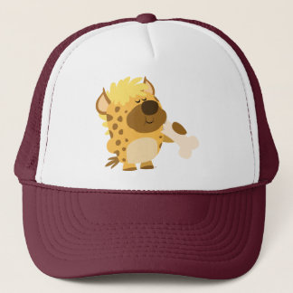 Gorra De Camionero Personalizado lindo encontró a hiena aplastando a 