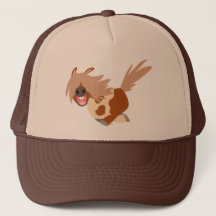 Personalizado lindo feliz Pinto Pony Trucker Hat