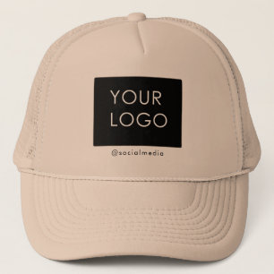 Gorra De Camionero Personalizado Logo Company Business Social Media