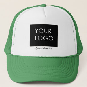 Gorra De Camionero Personalizado Logo Company Business Social Media G