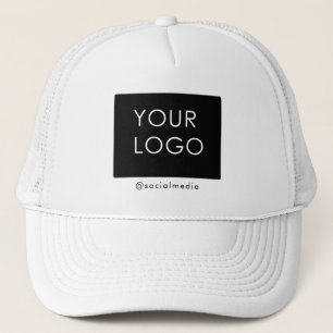 Gorra De Camionero Personalizado Logo Company Business Social Media W