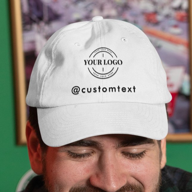 Gorra De Camionero Personalizado Logotipo Empresa Empleada Textos (Subido por el creador)
