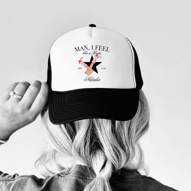 Gorra De Camionero Personalizado Me Siento Como Una Novia Bachelorett (Subido por el creador)