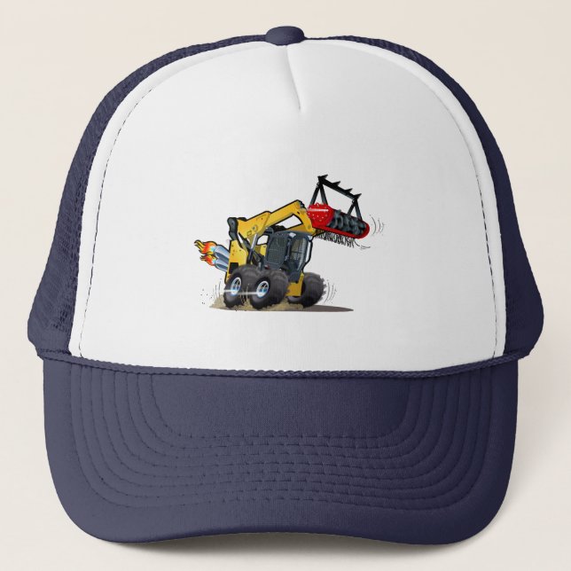 Gorra De Camionero Personalizado mulcher (Anverso)