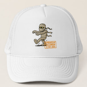 Gorra De Camionero Personalizado Mummy - Aprobado por Halloween