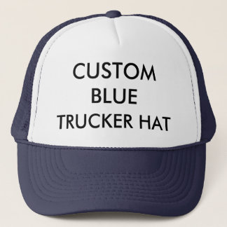 Gorra De Camionero Personalizado NAVY AZUL Y TRUCKER BLANCO