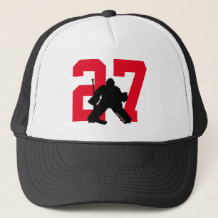 Gorra De Camionero Personalizado personalizado: goleador de hockey n