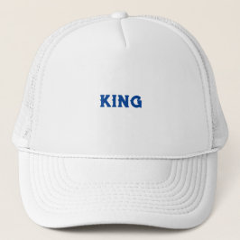 Gorra De Camionero Personalizado personalizado King Nombre de texto C