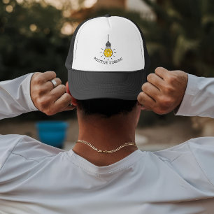 Gorra De Camionero Personalizado Positivo Dinking Pickleball Divertid