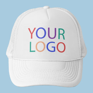 Gorra De Camionero Personalizado profesional Logotipo de empresa blan