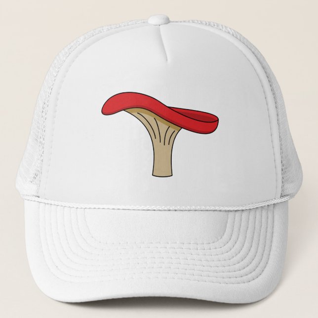 Gorra De Camionero Personalizado Red Mushroom (Anverso)