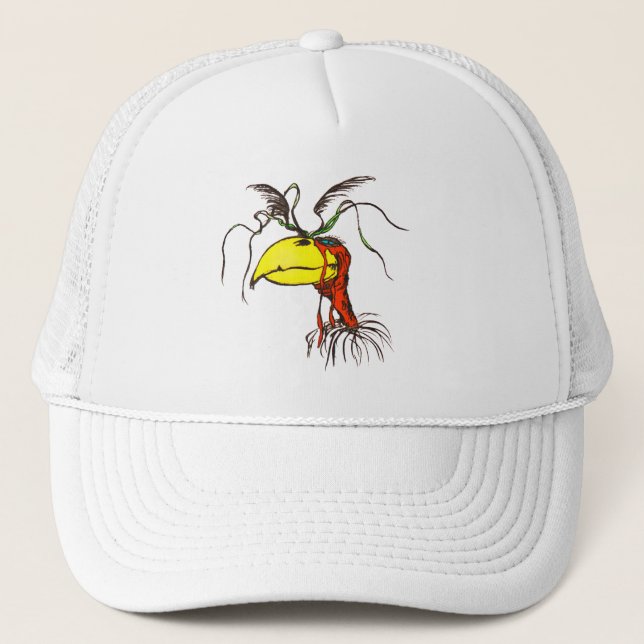 Gorra De Camionero Personalizado Redneck Vulture Bird (Anverso)
