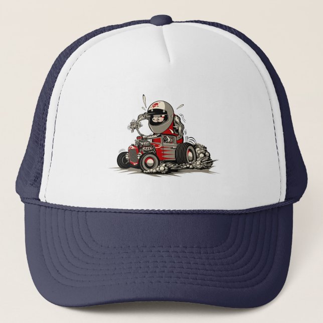 Gorra De Camionero Personalizado retro (Anverso)