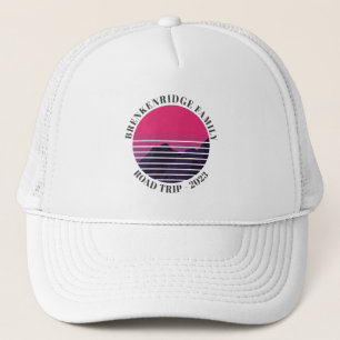 Gorra De Camionero Personalizado retro de viaje por carretera persona
