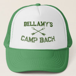 Gorra De Camionero Personalizado Rustic Retro Camp Bach Arfila Verde