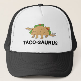 Gorra De Camionero Personalizado Taco Dinosaur Tacosaurus Rex