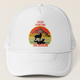 Gorra De Camionero Personalizado - TEMPORADA DE CAZA DE DEER - Sombre