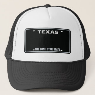 Gorra De Camionero Personalizado Texas License Plate Cap 01