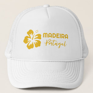 Gorra De Camionero Personalizado Texto Madeira (o su destino)