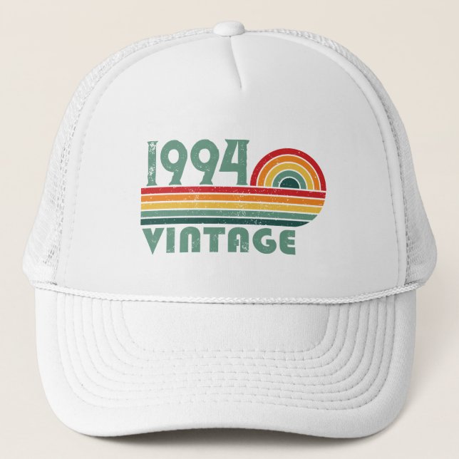 Gorra De Camionero Personalizado Treinta fiesta de 30 años (Anverso)