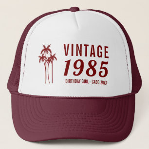Gorra De Camionero Personalizado Vintage 20.ª 40.ª 50.ª brigada de cu