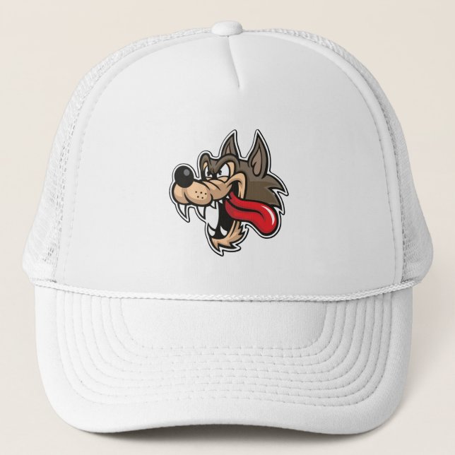 Gorra De Camionero Personalizado Wolf (Anverso)