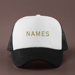 Gorra De Camionero Personalizados con Apellido o Apodo en Ellos
