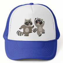 Personalizados de baile lindo Raccoons