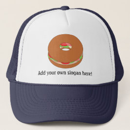 Gorra De Camionero Personalizar de este gráfico de Bagel