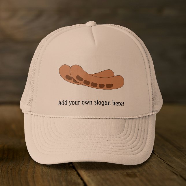 Gorra De Camionero Personalizar de este gráfico de salchichas (Subido por el creador)