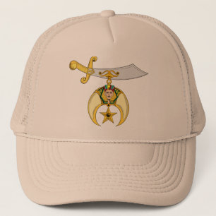 GORRA DE CAMIONERO PERSONALIZAR EL EMBRAGUE DE LOS SHRINERS