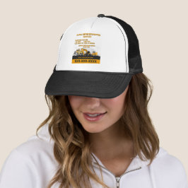 Gorra De Camionero Personalizar excavación contratista general Constr