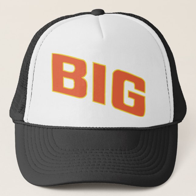 Gorra De Camionero … Personalizar GRANDE como usted quiere (Anverso)