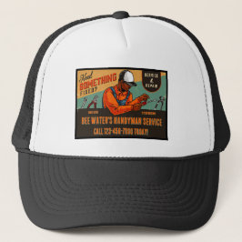 Gorra De Camionero Personalizar la marca del hombre de mantenimiento 