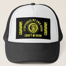 Gorra De Camionero Personalizar mi propia cerveza Craft Beer