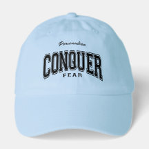 Gorra de camionero Personalize Conquer Fear