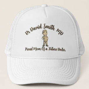 Gorra De Camionero Personalized Blue Surgical Scrub Medical Proud Mom