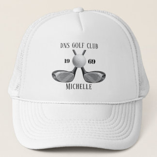 Gorra De Camionero Personalized Golf Club Name Classic