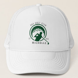 Gorra De Camionero Personalized Golf Club Name Classic Trucker Hat