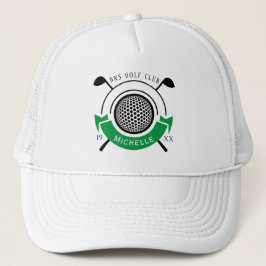 Gorra De Camionero Personalized Golf Club Name Classic Trucker Hat