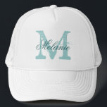 Gorra De Camionero Personalized monogram trucker hat for bridesmaids<br><div class="desc">Personalized monogram trucker hat for bridesmaids</div>