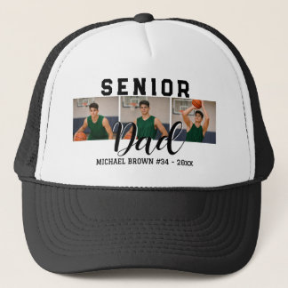Gorra De Camionero Personalized Senior Night Basketball Dad Gift