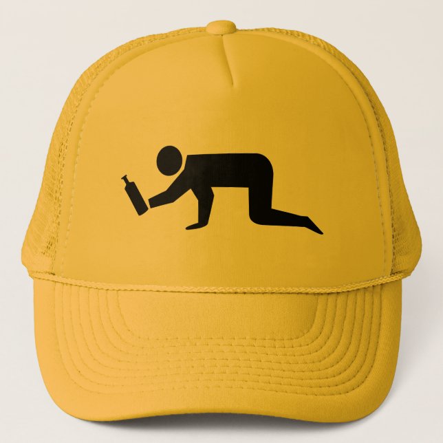 Gorra De Camionero Personas borrachas (Anverso)