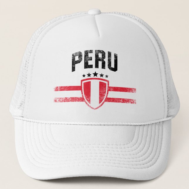 Gorra De Camionero Perú (Anverso)