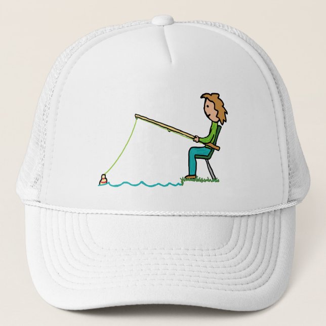 Gorra De Camionero Pesca (Anverso)